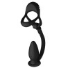 AnalTech Ballstretcher et Plug Ass Taper 7.5 x 3.2 cm - 10 Vibrations